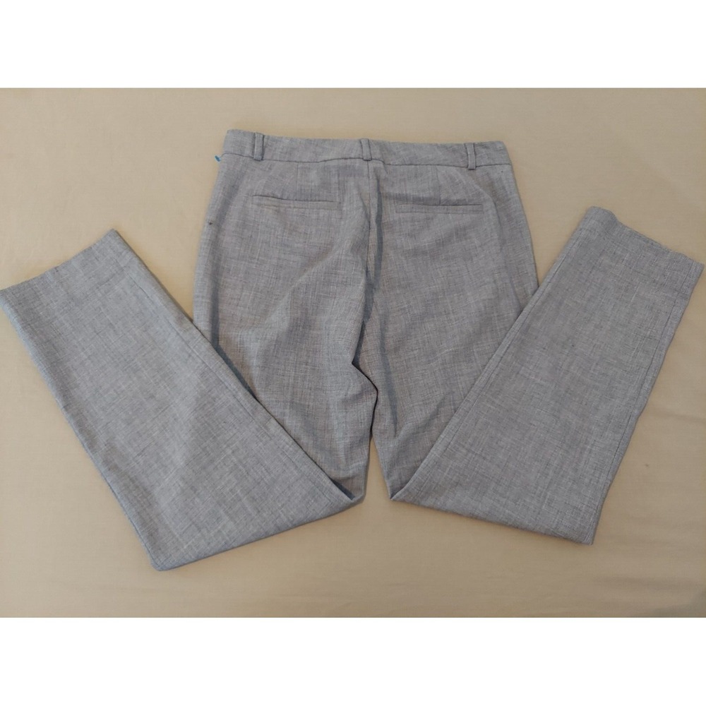 Womens Banana Republic Dress Pants 4 Gray Slack Chino Khaki Trouser